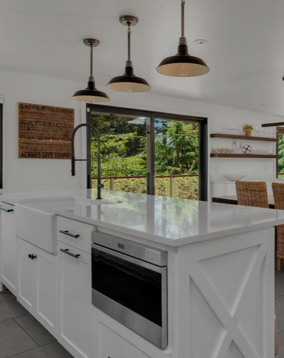 cabinets and countertop offerings at Smith & Purvis Carpet One